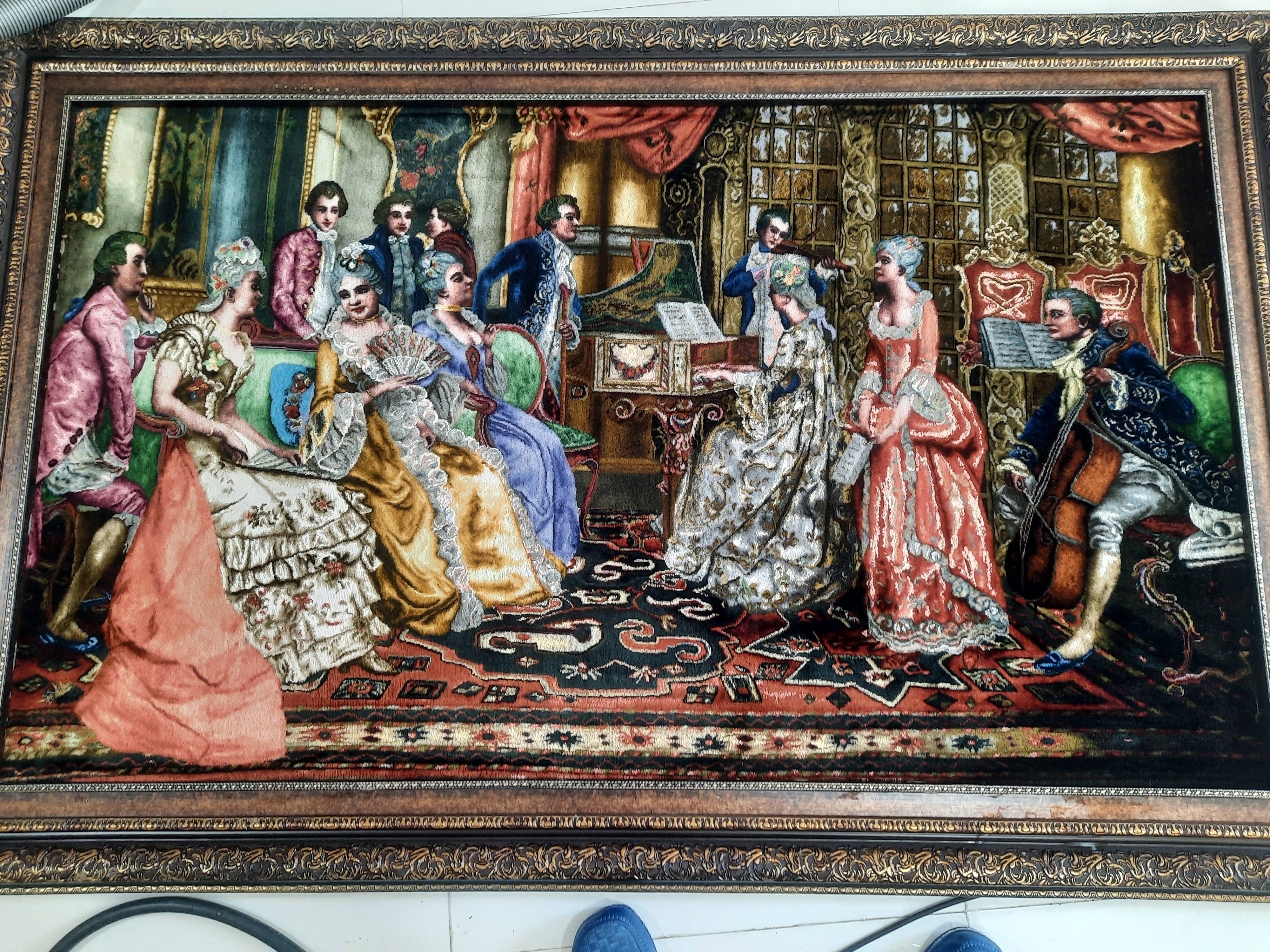 شستشوی تابلو فرش